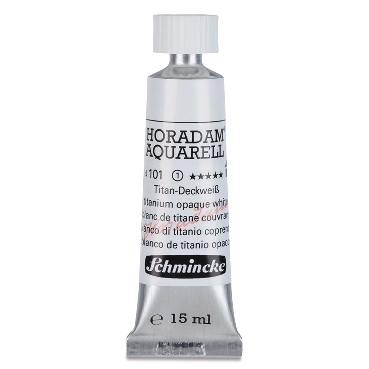 Schmincke Horadam Aquarell Watercolor - Titanium Opaque White, 15 ml tube